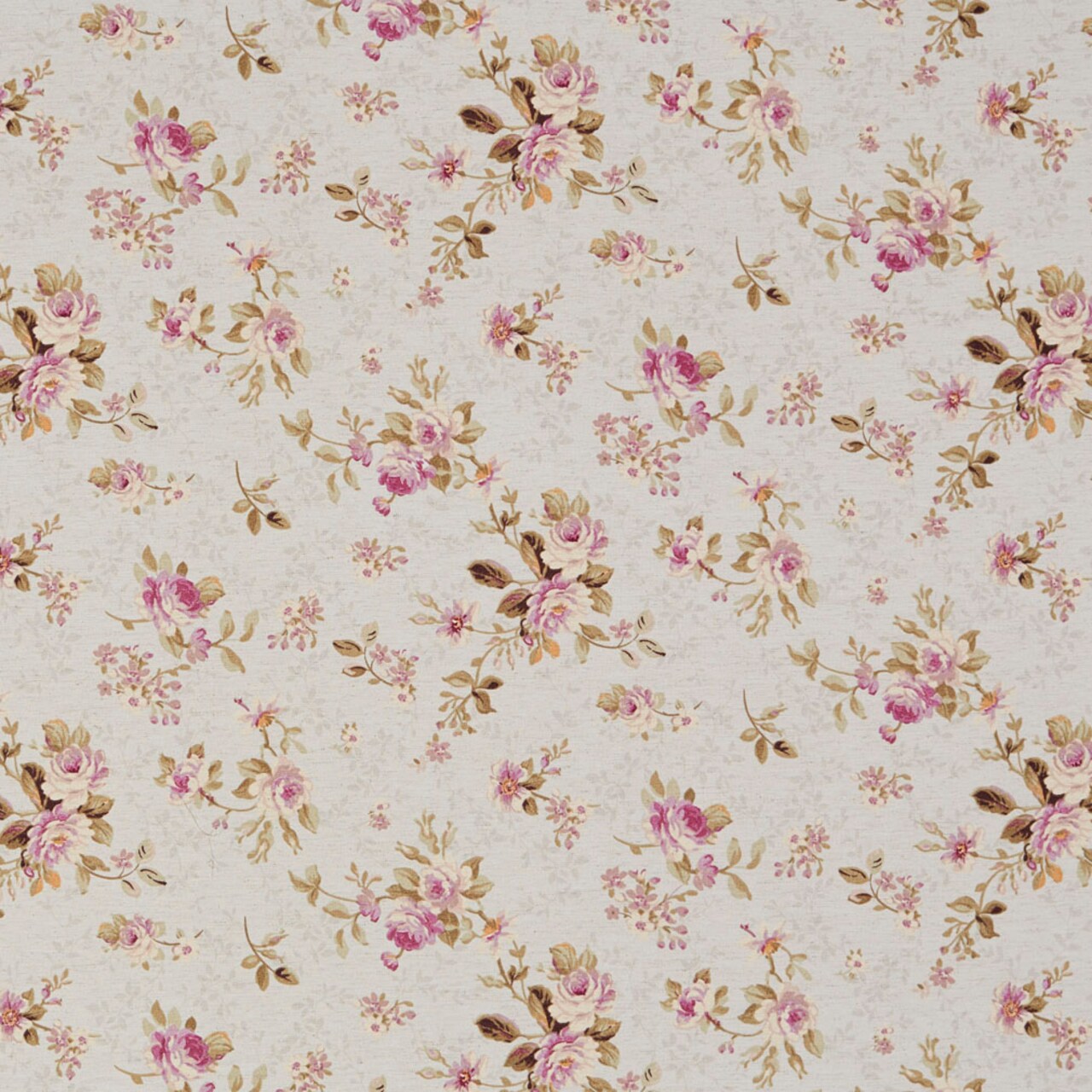 Upholstery Fabric - Purple Floral Upholstery Fabric 54 Inches"